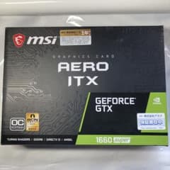 リック様専用　MSI GEFORCE GTX 1660 SUPERのサムネイル