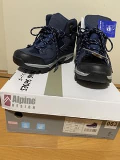 Alpine Design トレッキングシューズ 25.5cm ネイビーのサムネイル