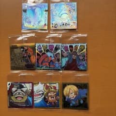 ワンピース にふぉるめーしょん 15シール 8枚セットのサムネイル