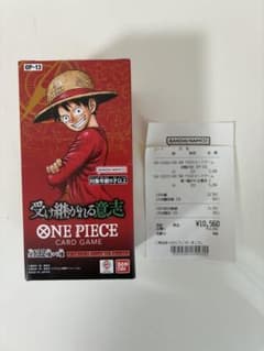 ONE PIECE カードゲーム 受け継がれる意志 テープカット 1BOX - メルカリ