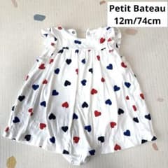 PETIT BATEAU ベビーワンピース 12m/74cmのサムネイル