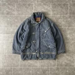 ファイヤーマンジャケット ダック カバーオール ダック地 ファイヤーマンジャケット カバーオール OLD 古着 - メルカリ