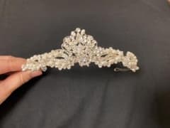 ティアラ ウェディング ヘッドドレス　ロンググローブのサムネイル