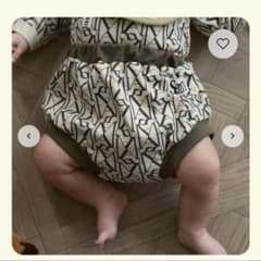 【完売品】semon apartment パンツ モノグラム 90cmのサムネイル