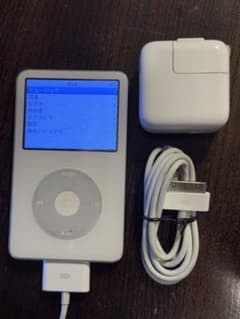 Apple iPod 30GB 極美品 本体 充電ケーブル付 - メルカリ