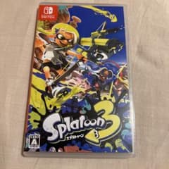 スプラトゥーン3 switch ソフト　美品のサムネイル