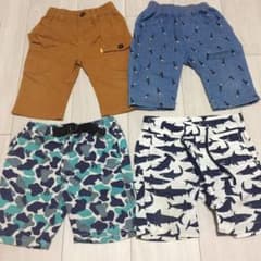90ハーフパンツ アカチャンホンポとH&Mのサムネイル