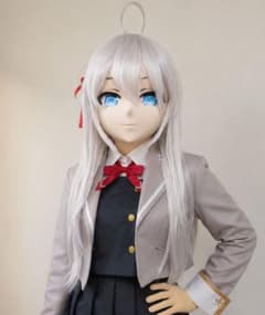 エ*ズ様 ロシデレ　アーリャさん　着ぐるみマスク　kigurumi【即納】 エ*ズ様 ロシデレ アーリャさん 着ぐるみマスク kigurumi【即納