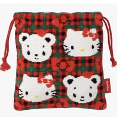 匿名配送】新品未開封 巾着〈ハローキティ × familiar〉 ファミリア