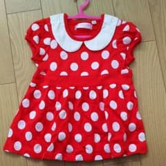 ぴさちゃん様専用  ミニーちゃん   ワンピースのサムネイル