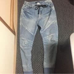 VENCE EXCHANGE スウェットデニムパンツ メンズのサムネイル