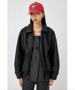 F/LEATHER A-2 FLIGHT moussy レザー ジャケット - メルカリ