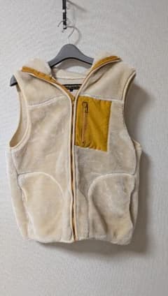 RUGGED FACTORY フリースベスト アイボリー M 可愛いのサムネイル