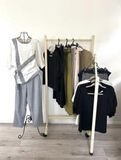 大人カジュアル×ラフコーデ まとめ売り コーデ売り レディース服 L中心 新品入 レディース服コーデ売りまとめ売り13点 Lサイズ オフィス