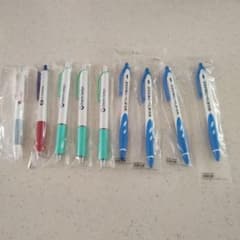 ボールペン　9本まとめ売り　製薬会社　単色のサムネイル