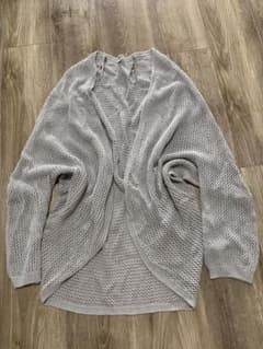 UNIQLO メッシュカーディガン XL ベージュのサムネイル