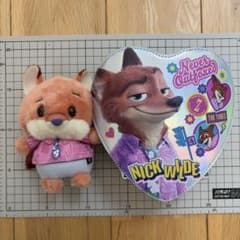 うるぽちゃ　ズートピア ニックワイルド ぬいぐるみポシェットのサムネイル