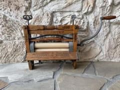 値下げ】アンティーク アンカー 社ローラー式脱水機 - メルカリ