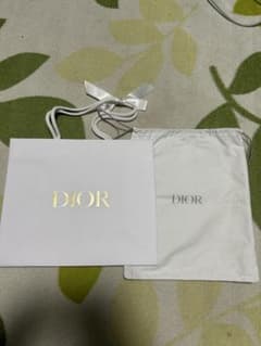 Dior ホワイト バッグ保存袋＆ショップ袋のサムネイル