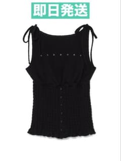 新品未使用 ANDMARY Lana ribbon tops アンドマリー - メルカリ