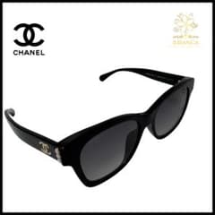 【現行 極美品】CHANEL パール ブラック サングラス ポラライズド 偏光 5482HA【美品・現行品】CHANEL サングラス ブラック ゴールド偏光