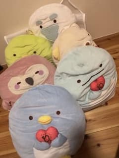 스미코구라시 쿠션 봉제인형 5점