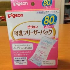 未使用 母乳フリーザーパック 80ml20枚入のサムネイル