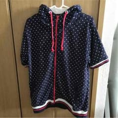 【送料込み】水玉ジップパーカーのサムネイル