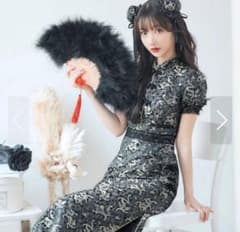 sugar チャイナドレス 黒 3点セットのサムネイル