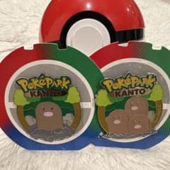 PokePark KANTO ディグダ ダグトリオ ピンバッジ 2種セットのサムネイル