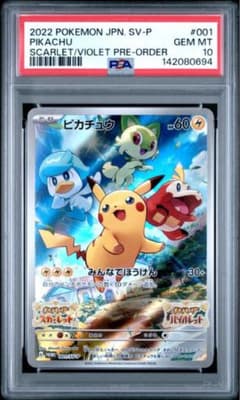 PSA10 みんなでぼうけん　ピカチュウ