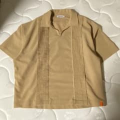 TIGHTBOOTH ベージュ キューバシャツ M TIGHTBOOTH ベージュ キューバシャツ M - メルカリ