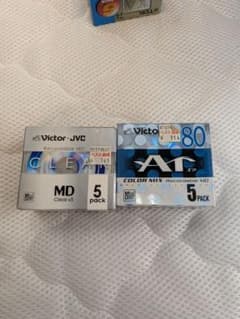 Victor JVC 録音用ミニディスク 80分 5枚パック×2個セットのサムネイル