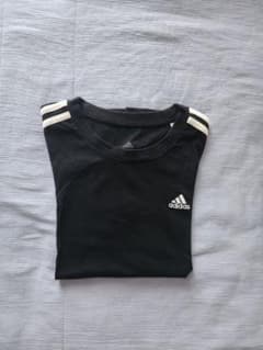 adidas 半袖 Tシャツ ブラック XSサイズのサムネイル