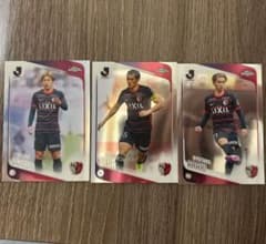 Topps Chrome Jリーグ 鹿島アントラーズ 3枚セットのサムネイル