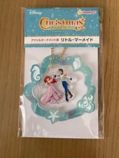 ディズニー クリスマスオーナメントくじアリエル アクリルオーナメント賞のサムネイル
