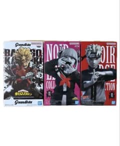 僕のヒーローアカデミア 爆豪勝己 NARUTO うずまきナルト トガヒミコ 3体