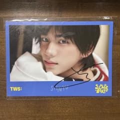 TWS シニュ 直筆サイン SUMMER BEAT! 個別サインのサムネイル