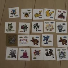 ポケモンパンシール まとめ売り 20枚セットのサムネイル