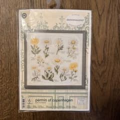 permin of copenhagen クロスステッチキット 70-8435花 - メルカリ
