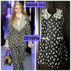 ANNA SUI 안나 수이 고양이 원피스 2016fw