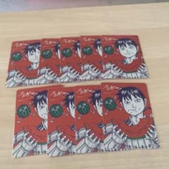 9枚　キングダム　ナツコミ　ジャンプ　原作　漫画　メタキラカード　特典のサムネイル