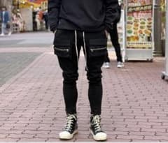 ⭐︎即日発送⭐︎DANKE SCHON ブラック スキニーパンツ Lサイズのサムネイル