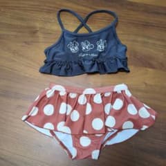 Disney ミニーマウス セパレート水着 100のサムネイル