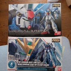 値下げ！RG GUNDAM GP01Fb & ZERO EW (CLEAR - メルカリ