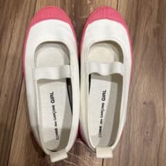 COMME des GARÇONS GIRL スリッポン ピンク　上履き