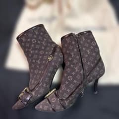 LOUIS VUITTON モノグラムショートブーツ 35のサムネイル