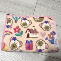 FEILER 母子手帳ケース ピンク くま柄 美品 - メルカリ