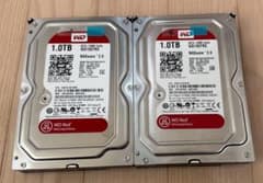 WD Red 1TB WD10EFRX 2台セット NAS HDD 動作確認済 WD Red 1TB WD10EFRX 2台セット NAS HDD 動作確認済 - メルカリ