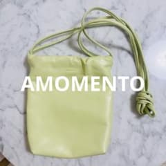 美品】AMOMENTO アモメント PADDED BAG ショルダーバッグ - メルカリ
